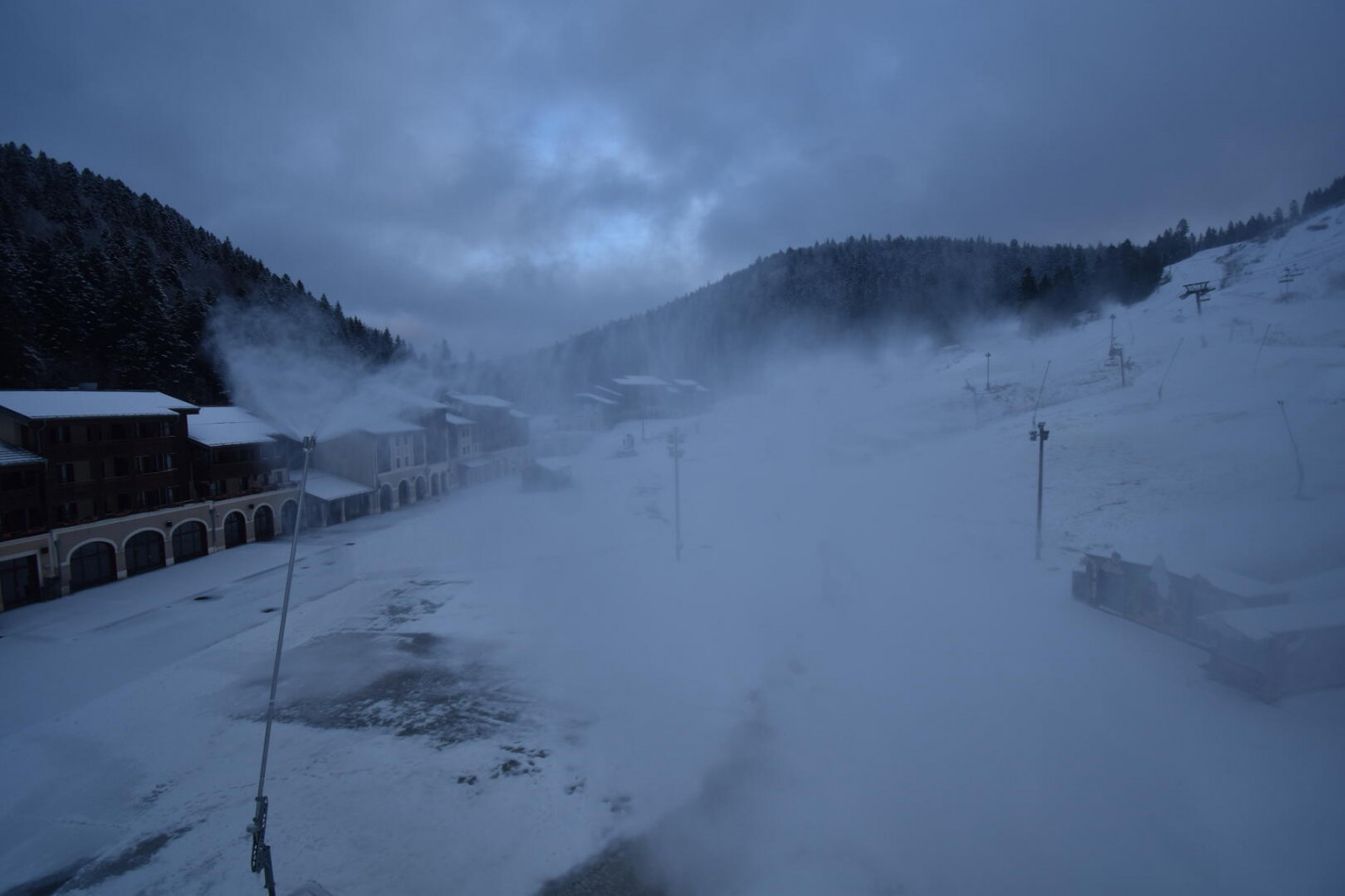 Front de neige - Webcam la Bresse